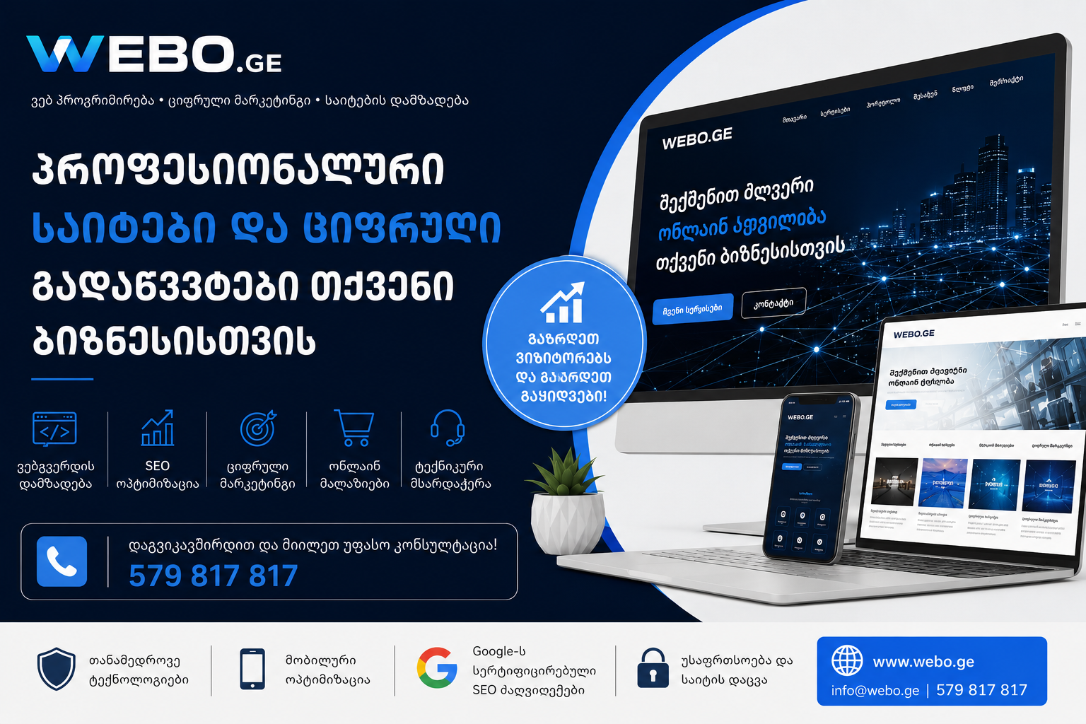რამდენი ღირს საიტის დამზადება საქართველოში 2026 წელს? — სრული გზამკვლევი ბიზნესებისთვის